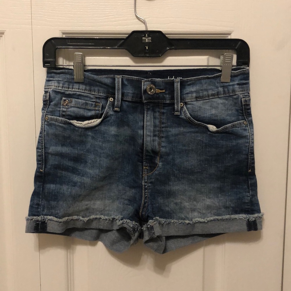 Light Denim Shorts